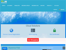 Tablet Screenshot of ethiocloud.com